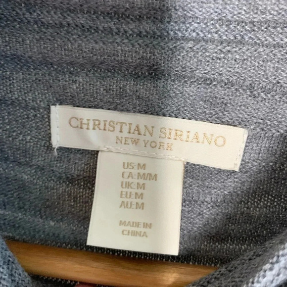 Christian Siriano NWT Merino Wool Blend Sweater Size Medium - Picture 6 of 8